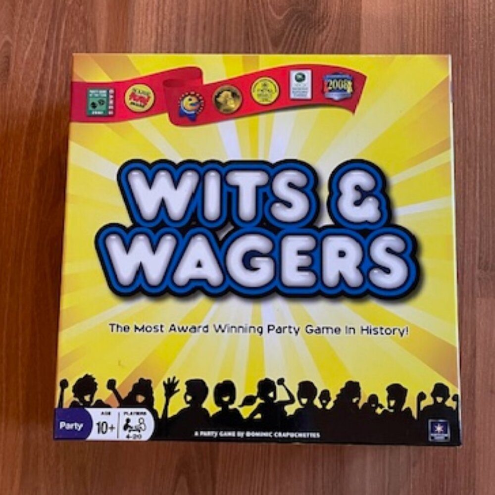 Wits’ & Wagers Board Game – Basically NEW!